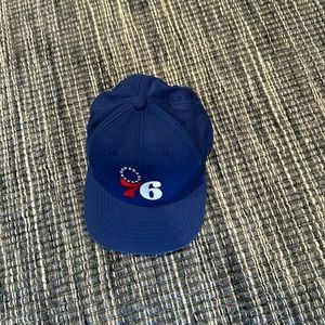 76ers adjustable hat
